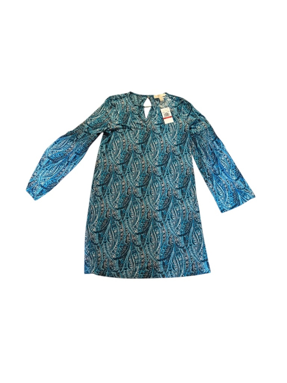 Michael kors green teal tunic dress nwt new XS - Picture 4 of 9